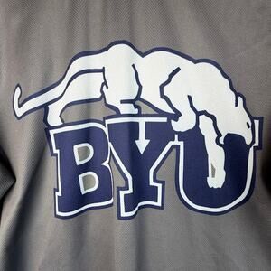 BYU Beet Digger Retro Cougars Prolook Long Sleeve Athletic Shirt Men Size M